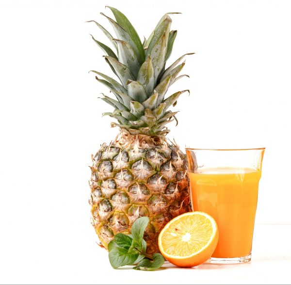 Orange and pineapple drink